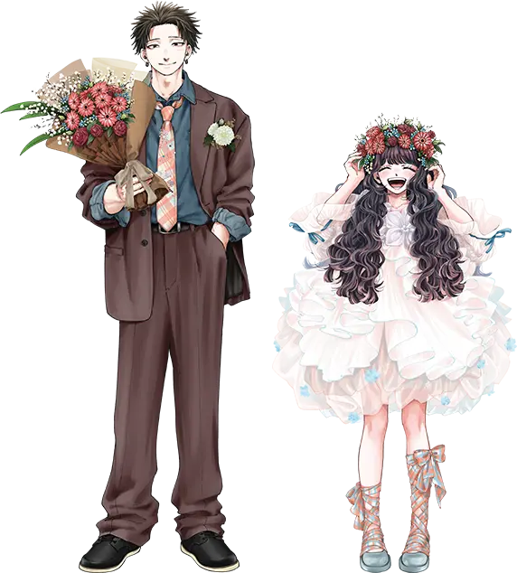 紬凛太郎・和栗薫子 イラスト